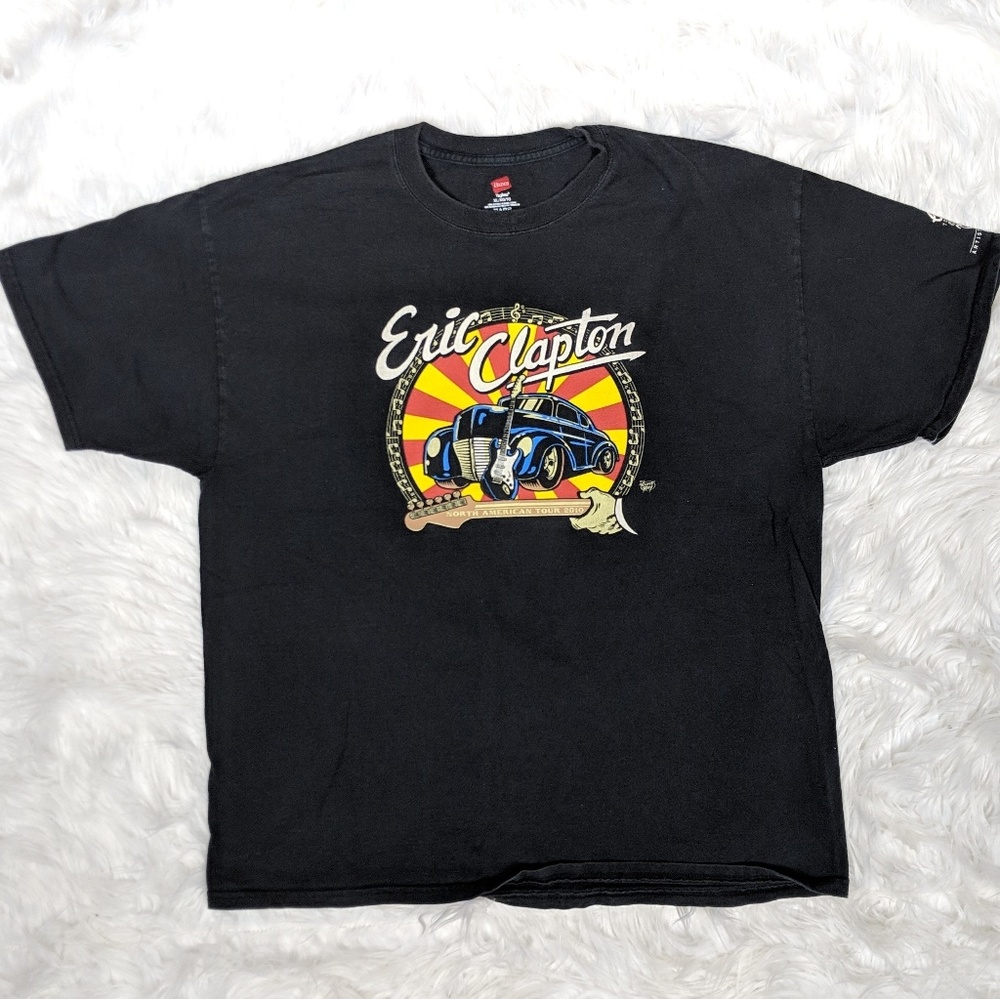 Eric Clapton North American 2010 Tour T-shirt - Picture 1 of 5
